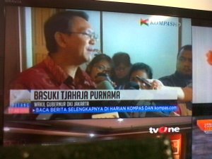 Wagub DKI Basuki Tjahaja Purnama. Lelang jabatan diilhami UU Aparatur Sipil Negara. 