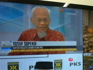 Yusuf Supendi, pendiri Partai Keadilan. PKS bakal gulung tikar?